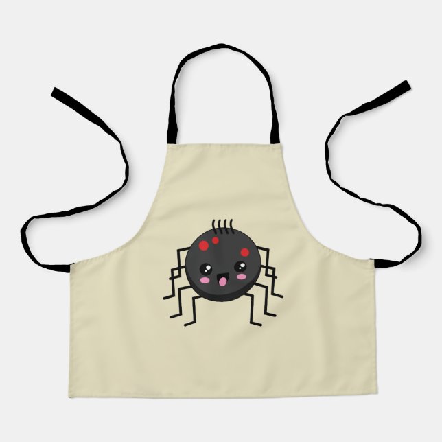 Niedlich Kawaii Spider Schürze (Vorderseite)