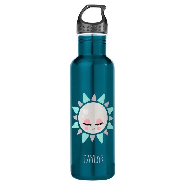Niedlich Kawaii Sunshine Trinkflasche (Vorderseite)