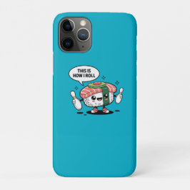 Niedlich Kawaii Sushi mit Bowling-Buttonen Case-Mate iPhone Hülle