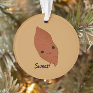 Niedlich Kawaii Süßkartoffel Ornament