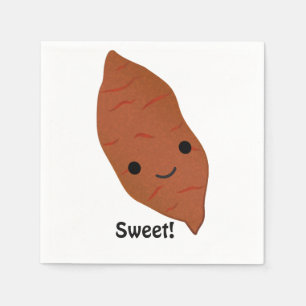 Niedlich Kawaii Sweet Potato Serviette