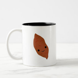 Niedlich Kawaii Sweet Potato Zweifarbige Tasse