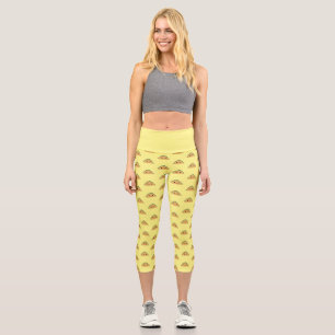 Niedlich Kawaii Taco Capri Leggings