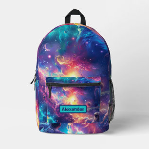 Niedlich Kids Astronaut Custom Bedruckter Rucksack