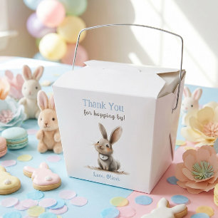 Niedlich Kids Bunny Birthday Vielen Dank Geschenkschachtel