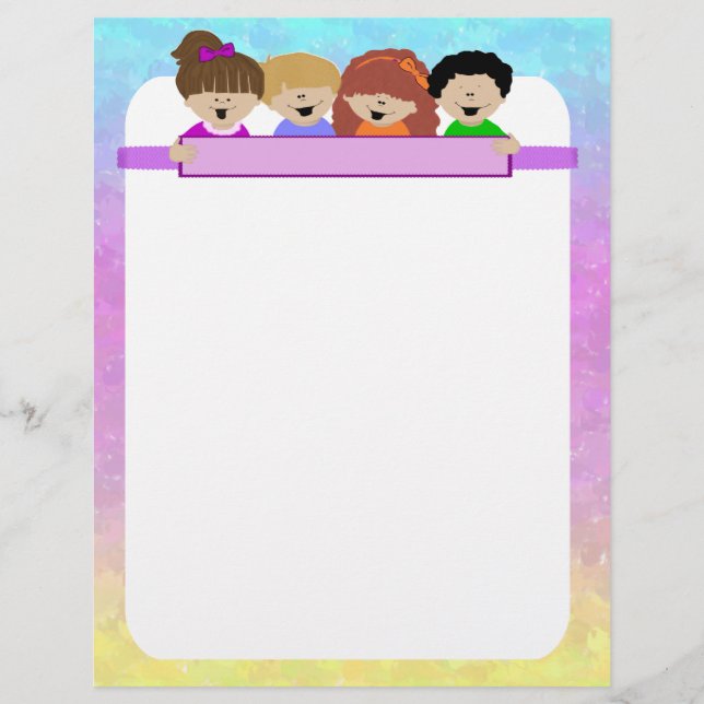 Niedlich Kids Daycare Flyer (Vorne)