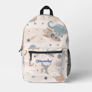 Niedlich Kids Dinosaurier Custom Bedruckter Rucksack