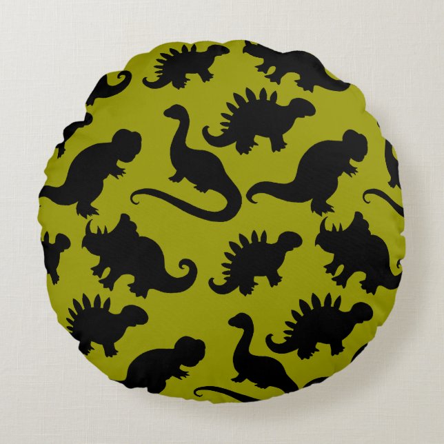 Niedlich Kids Dinosaurier Kissen (Vorderseite)