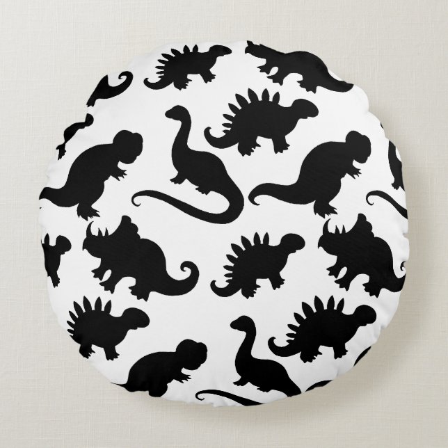 Niedlich Kids Dinosaurier Kissen (Vorderseite)