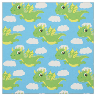 Niedlich Kids Dragon Cartoon Baby Kinderzimmer Stoff