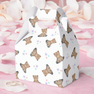 Niedlich Kids Highland Cow Barnyard Geburtstag Geschenkschachtel