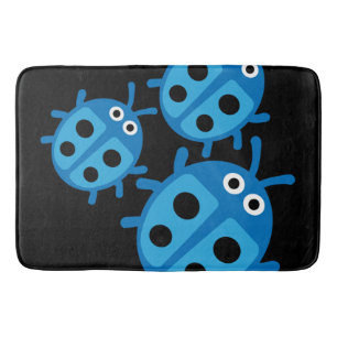 Niedlich Kids Ladybird Family Badematte