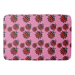 Niedlich Kids Ladybird Family Badematte