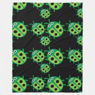 Niedlich Kids Ladybird Family Fleecedecke