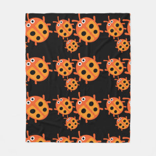 Niedlich Kids Ladybird Family Fleecedecke