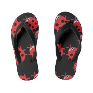 Niedlich Kids Ladybird Family Kinderbadesandalen