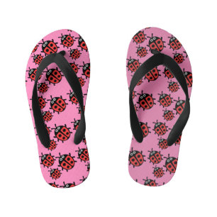 Niedlich Kids Ladybird Family Kinderbadesandalen