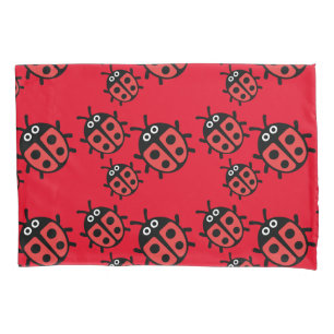 Niedlich Kids Ladybird Family Pillowcase Kissenbezug