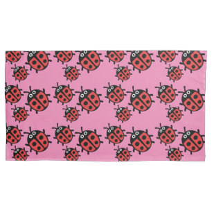 Niedlich Kids Ladybird Family Pillowcase Kissenbezug