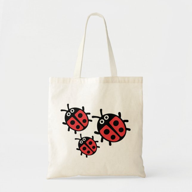 Niedlich Kids Ladybird Family Tragetasche (Vorne)