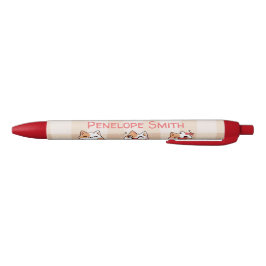 Niedlich Kids Personalizable Name Manga Cartoon Ca Kugelschreiber