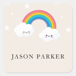 Niedlich Kids Rainbow Stickers