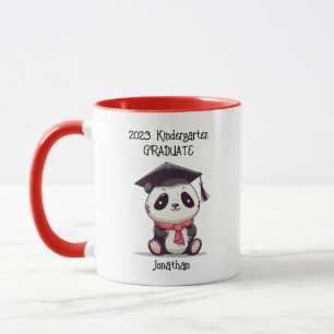 Niedlich Kindergarten Abschluss Panda Tasse