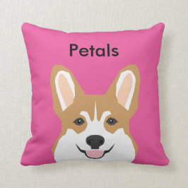 Niedlich Kissen - Individuelle Name-Corgi-Kissen -