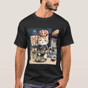 Niedlich Kitchen Kitchen Japanisches Restaurant Fu T-Shirt
