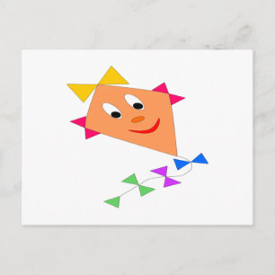 Niedlich Kite Postkarte