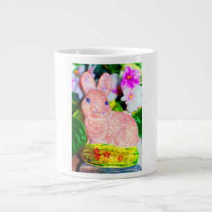 Niedlich Kitschy Bunny Rabbit Jumbo-Tasse