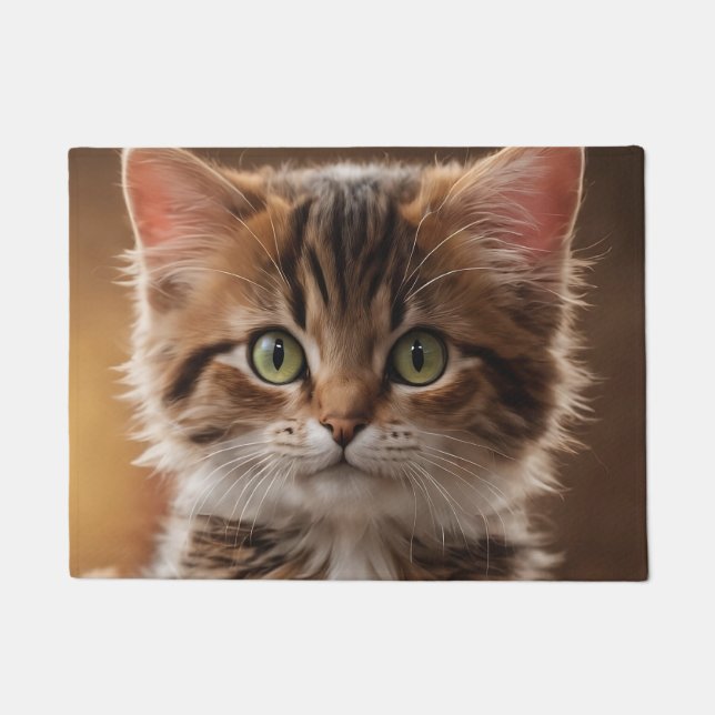 Niedlich Kitten Fußmatte (Vorderseite)