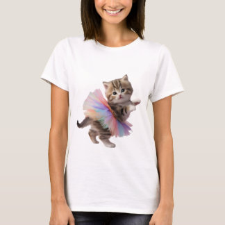Niedlich Kitten Graphic T - Shirt