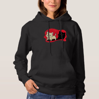 Niedlich Kitten Hoodie