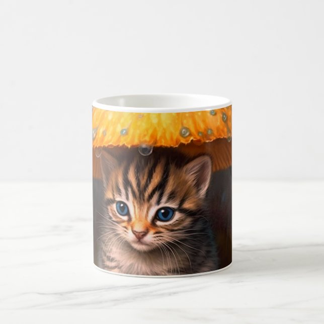 Niedlich Kitten Kaffeetasse (Mittel)