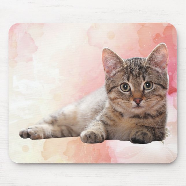 Niedlich Kitten Mousepad (Vorne)