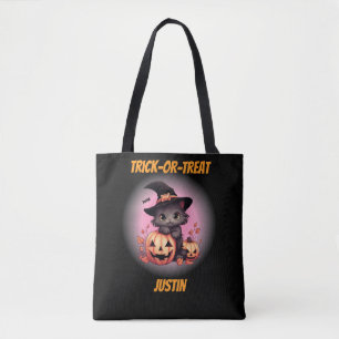 Niedlich Kitten Personalisiert Halloween