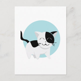 Niedlich Kitten Postkarte