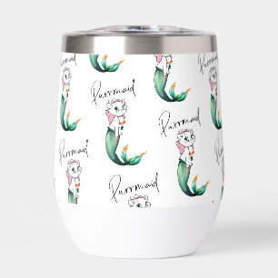 Niedlich Kitten Purrmaid - Fun Mermaid Cat Design