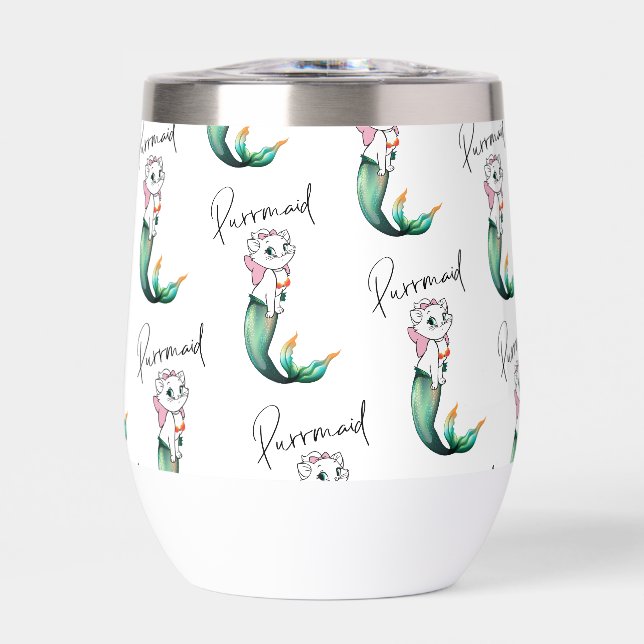 Niedlich Kitten Purrmaid - Fun Mermaid Cat Design (Vorderseite)