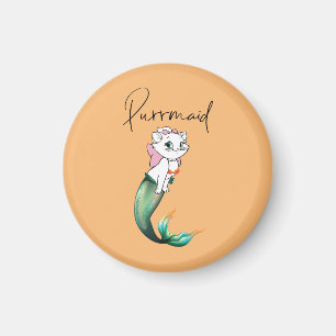 Niedlich Kitten Purrmaid - Fun Mermaid Cat Design Magnet
