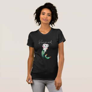 Niedlich Kitten Purrmaid - Fun Mermaid Cat Design T-Shirt