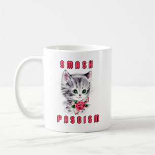Niedlich Kitten - Schmutz Faschismus Kaffeetasse