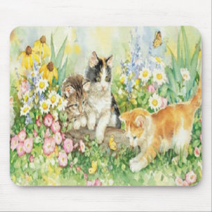 Niedlich Kittens Mouse Pad Mousepad