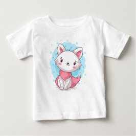 Niedlich Kitty Baby T-shirt