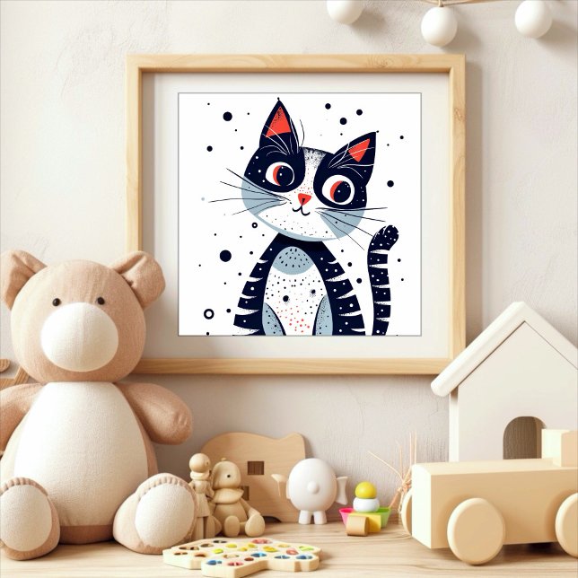 Niedlich Kitty Cat Baby Dusche Poster (Von Creator hochgeladen)