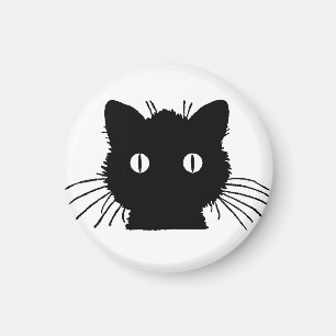 Niedlich Kitty Cat Head Magnet