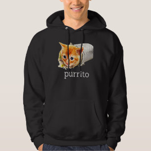Niedlich Kitty Cat Purrito Burrito Pun Essential Hoodie