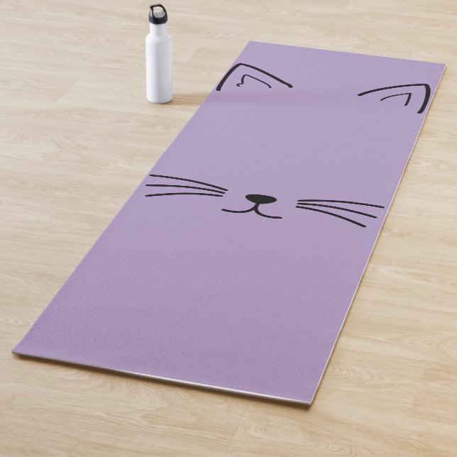 Niedlich Kitty : Ihr Yoga Buddy Yogamatte (Beispiel)