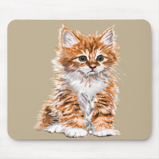 Niedlich Kitty Mousepad (Vorne)